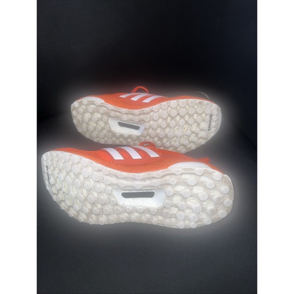 ADIDAS Size 7.5M Miami Hurricanes ULTRABOOST 1.0 DNA 2020 Orange Shoes #FY5812 - Picture 10 of 16